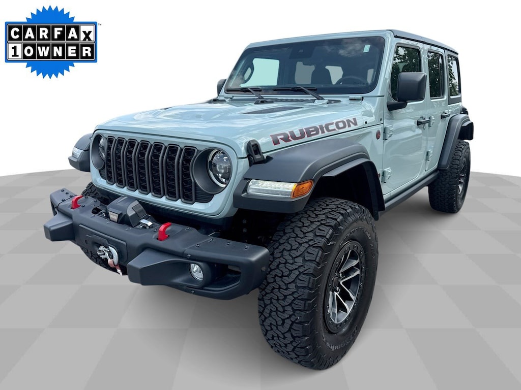 Used 2024 Jeep Wrangler Rubicon 4WD w/ Steel Bumpers & XTREME 35-In Tire P SUV