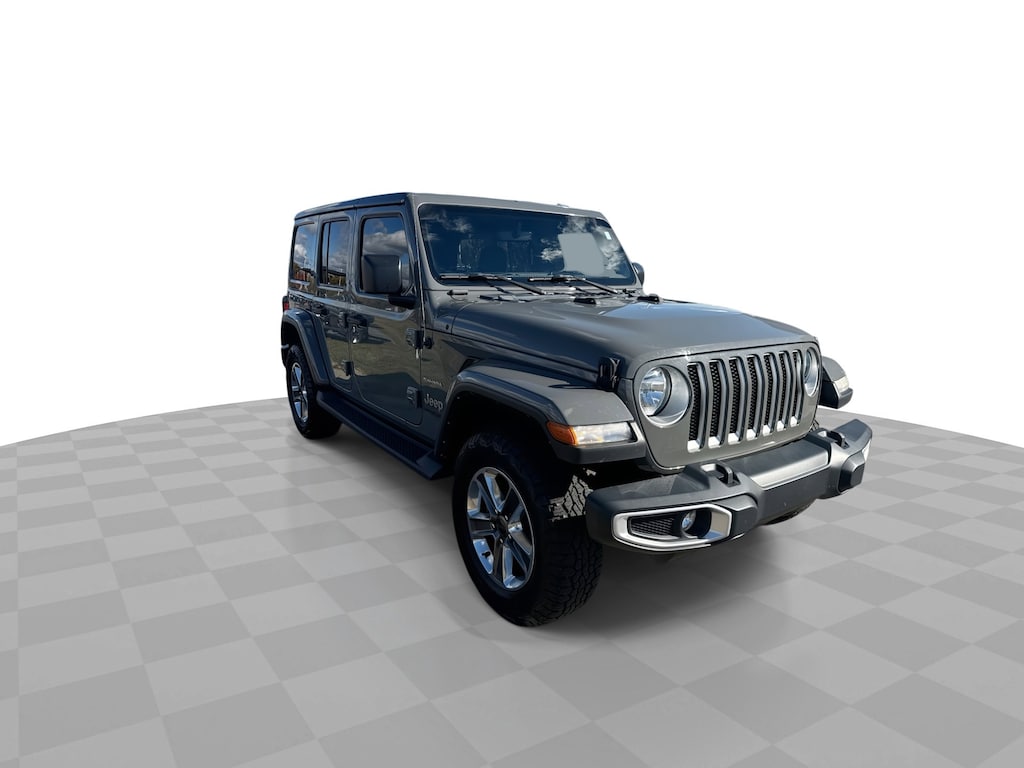 Used 2022 Jeep Wrangler Unlimited Sahara 4WD w/ Apple CarPlay SUV