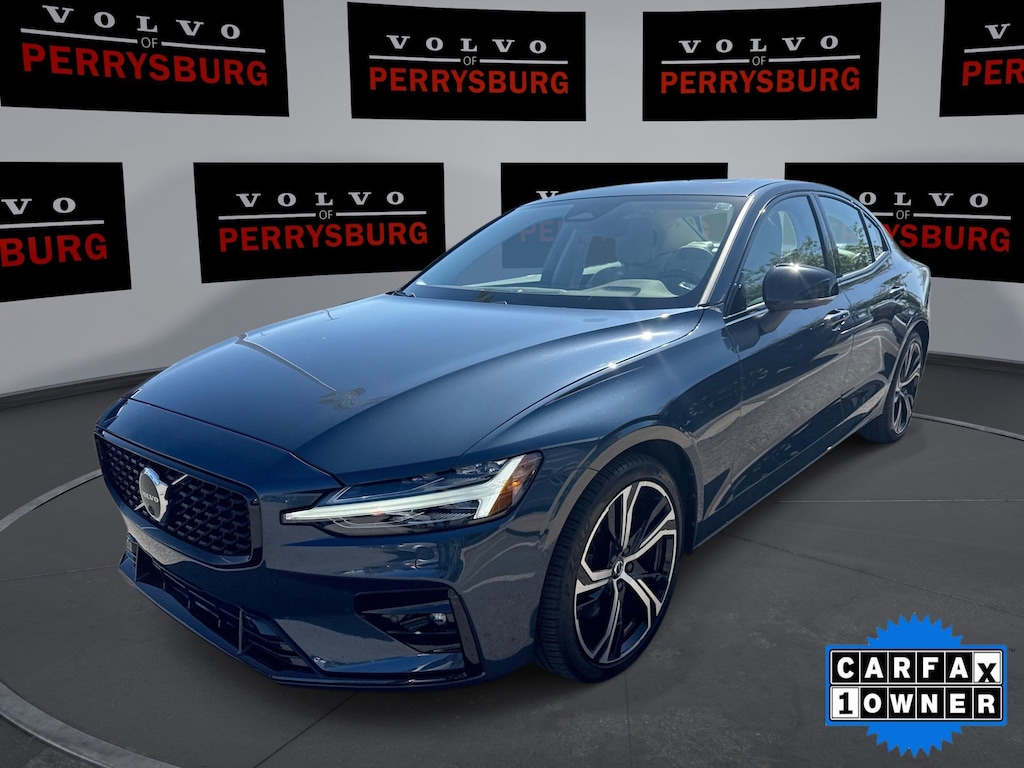 Used 2023 Volvo S60 B5 AWD Plus Dark Theme w/ Climate Pkg & Panoramic Sedan