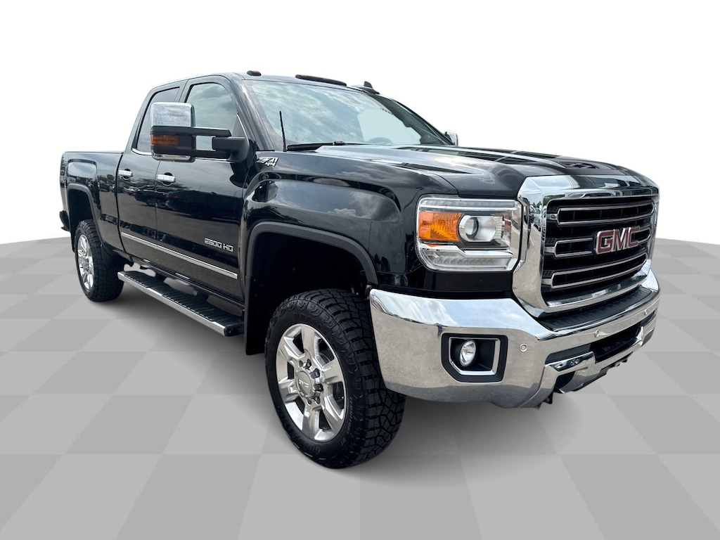 Used 2017 GMC Sierra 2500HD SLT 4WD Ext Cab w/ Off-Road Suspension Pkg Truck Double Cab