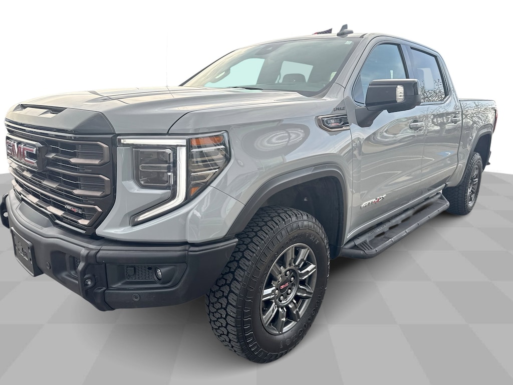 Used 2024 GMC Sierra 1500 AT4X 4WD Crew Duramax w/ Moonroof Truck Crew Cab