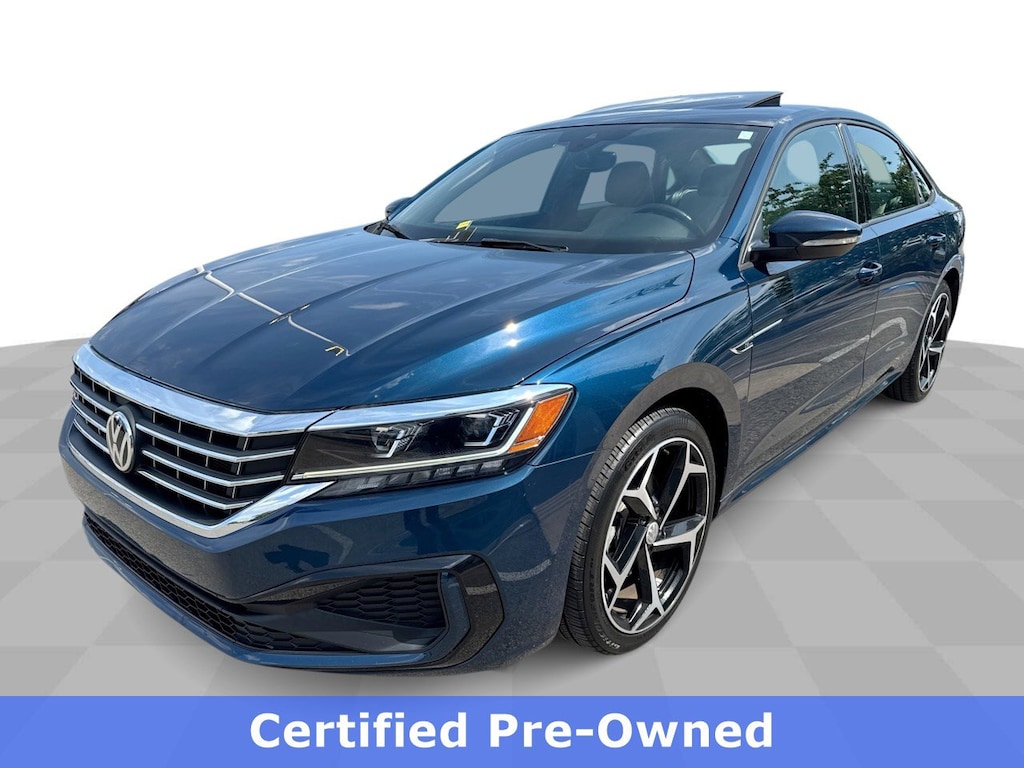 Used 2021 Volkswagen Passat 2.0T R-Line w/ Premium Sound & Moon Sedan