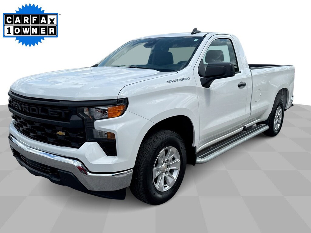 Used 2024 Chevrolet Silverado 1500 Reg WT w/ 5.3L V8 & Convenience Pkg Truck Regular Cab