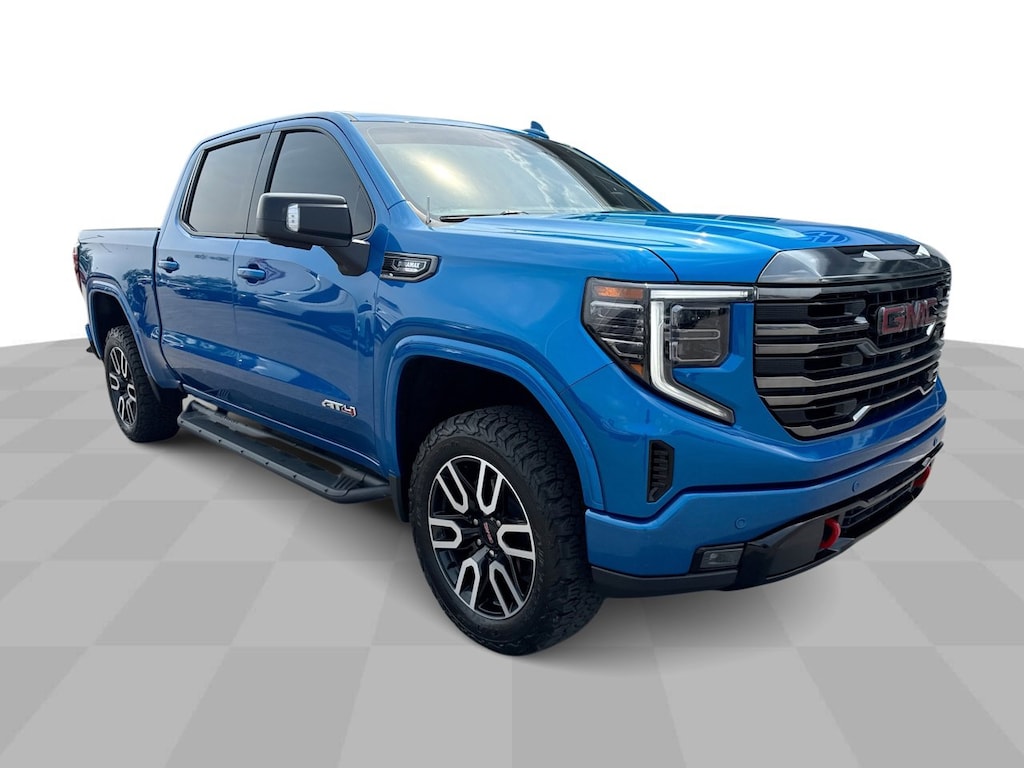 Used 2023 GMC Sierra 1500 AT4 Premium 4WD Crew Duramax w/ Technology Pkg Truck Crew Cab