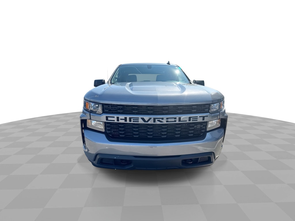 Used 2021 Chevrolet Silverado 1500 Custom 4WD Crew w/ Trailering Pkg Truck Crew Cab