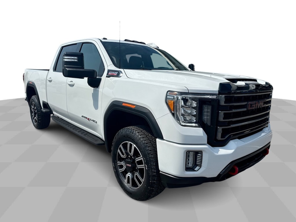 Used 2022 GMC Sierra 3500 HD AT4 4WD Crew Duramax w/ 5th Wheel Pkg Truck Crew Cab