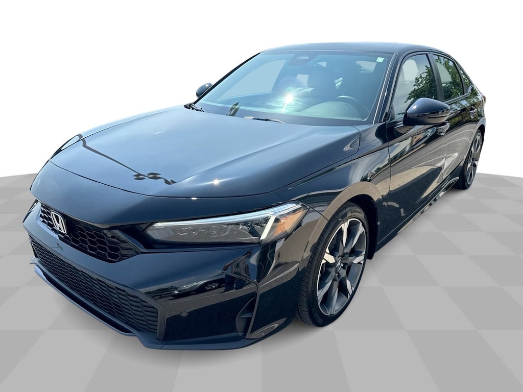 Used 2025 Honda Civic Hybrid Sport Touring w/ Premium Sound & Moon Sedan