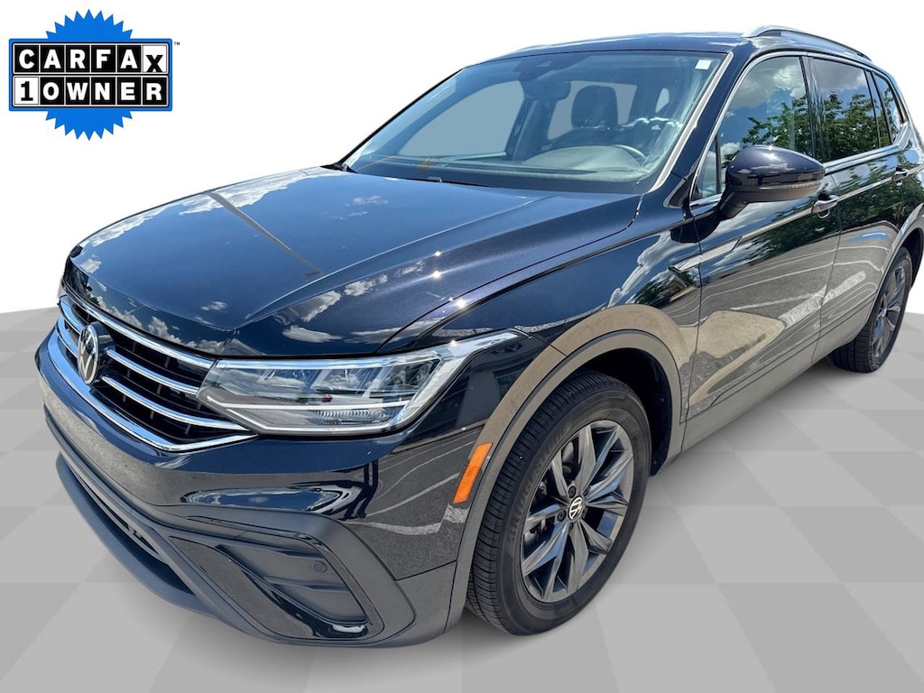 Used 2022 Volkswagen Tiguan 2.0T SE w/ IQ Drive & 3rd Row Seating SUV