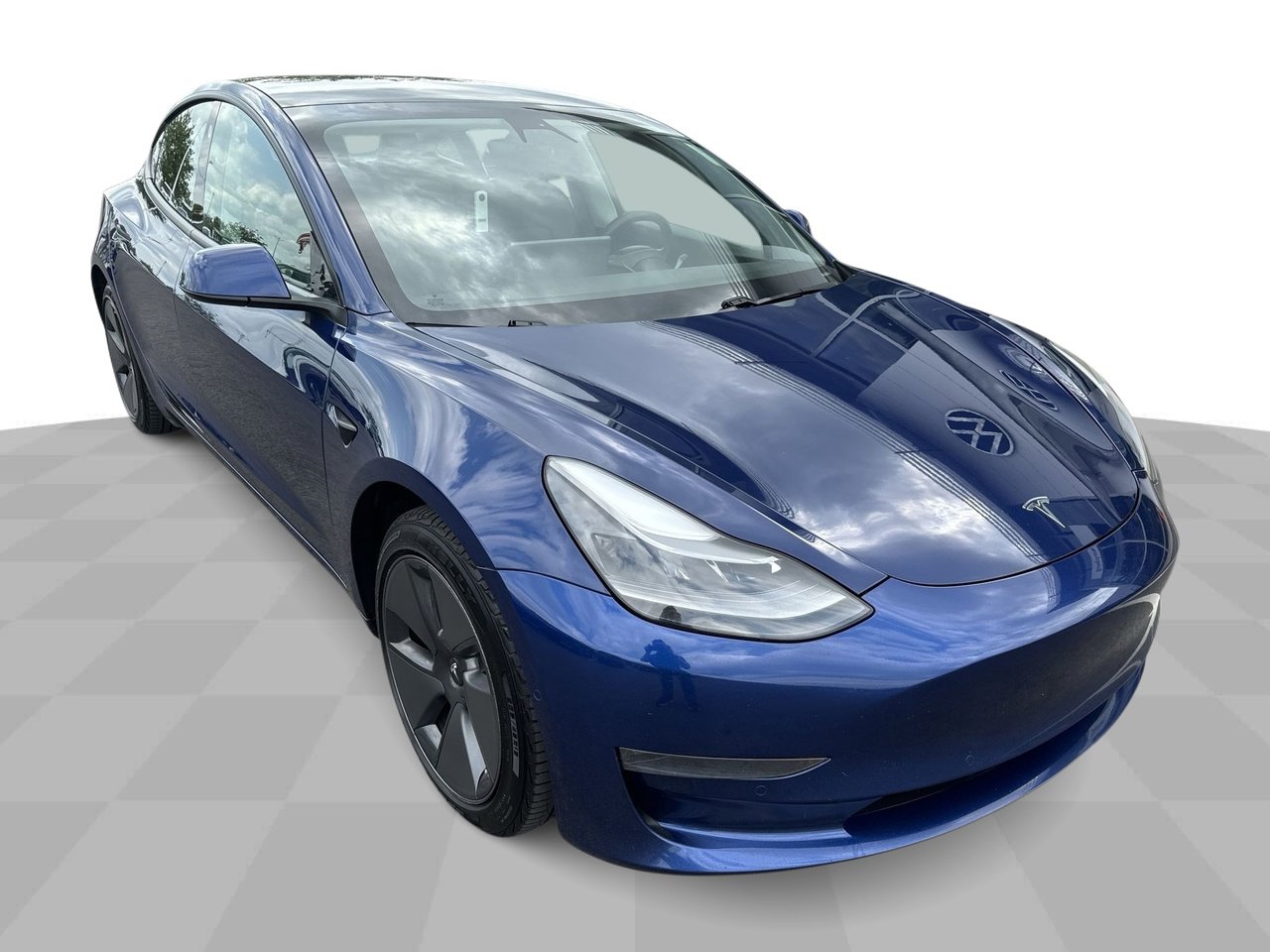 Used 2021 Tesla Model 3 Base with VIN 5YJ3E1EB5MF923855 for sale in Perrysburg, OH