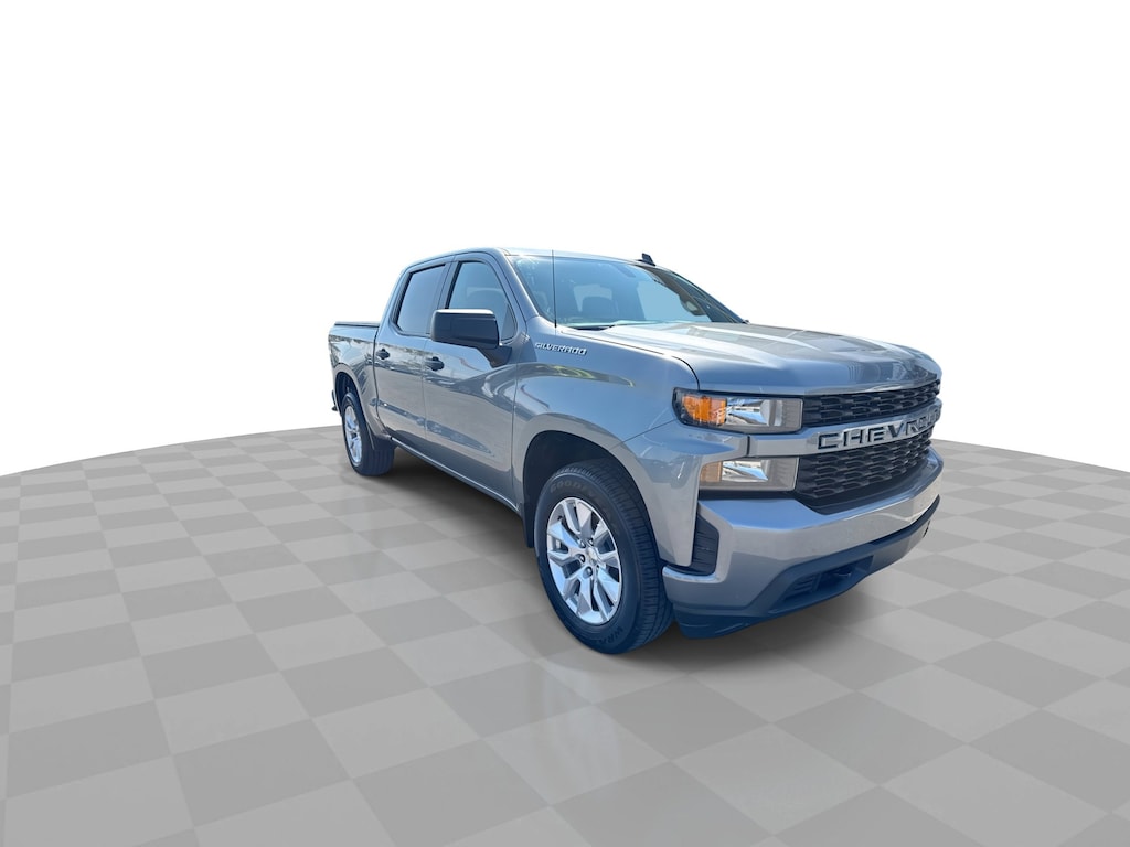Used 2021 Chevrolet Silverado 1500 Custom 4WD Crew w/ Trailering Pkg Truck Crew Cab
