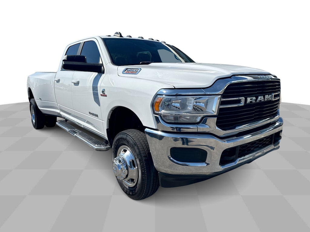Used 2021 Ram 3500 DRW Big Horn 4WD Crew Long Box Cummins w/ 5th Whee Truck Crew Cab