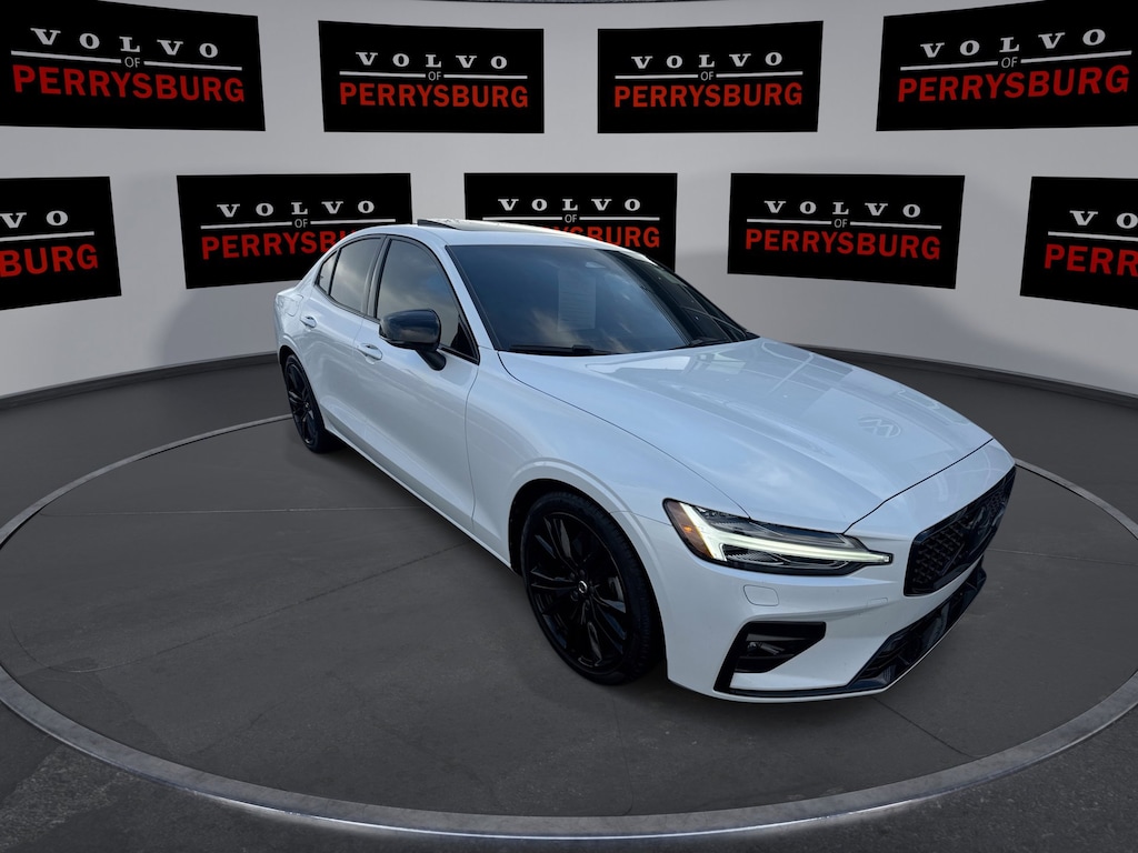 Certified 2023 Volvo S60 B5 AWD Black Edition w/ Climate Pkg & Panoramic Mo Sedan