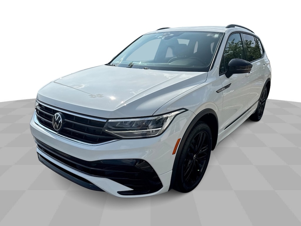 Used 2022 Volkswagen Tiguan 2.0T SE R-Line Black w/ 3rd Row Seating & IQ Drive SUV