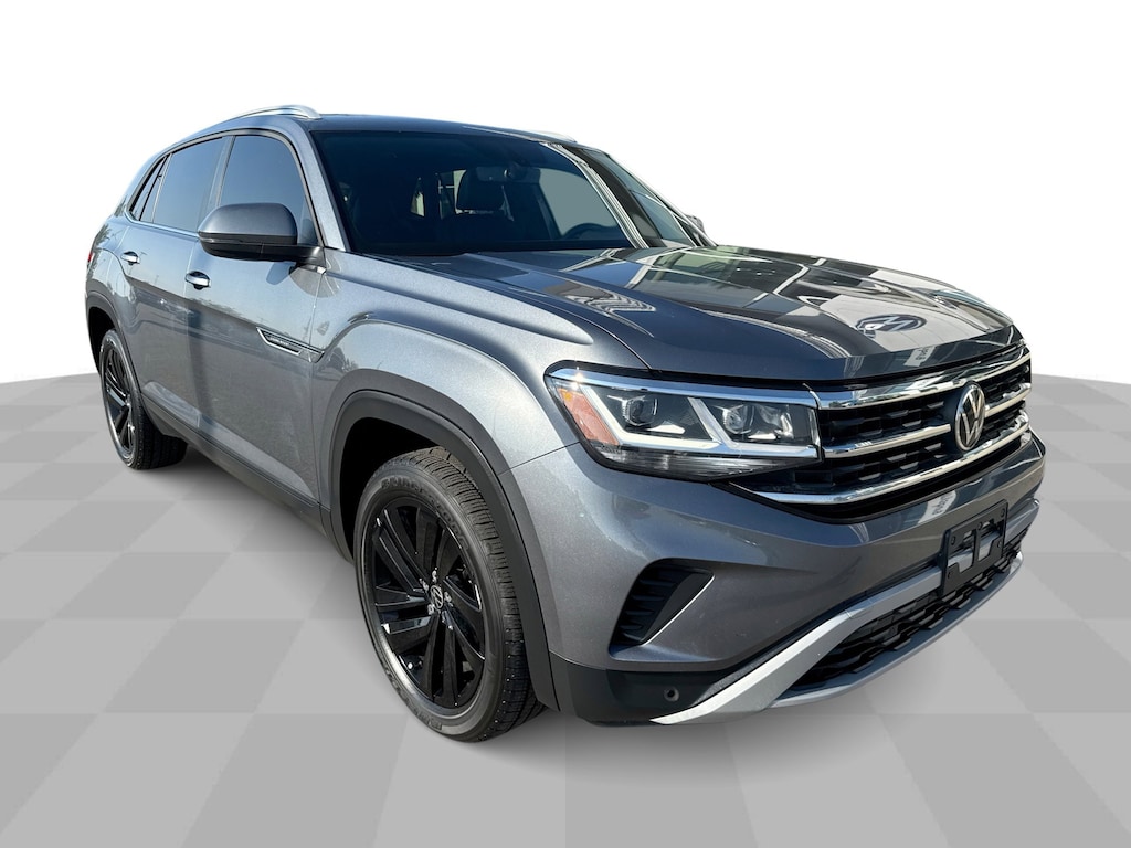 Used 2022 Volkswagen Atlas Cross Sport V6 SE 4Motion w/ Technology & Panoramic Moon SUV