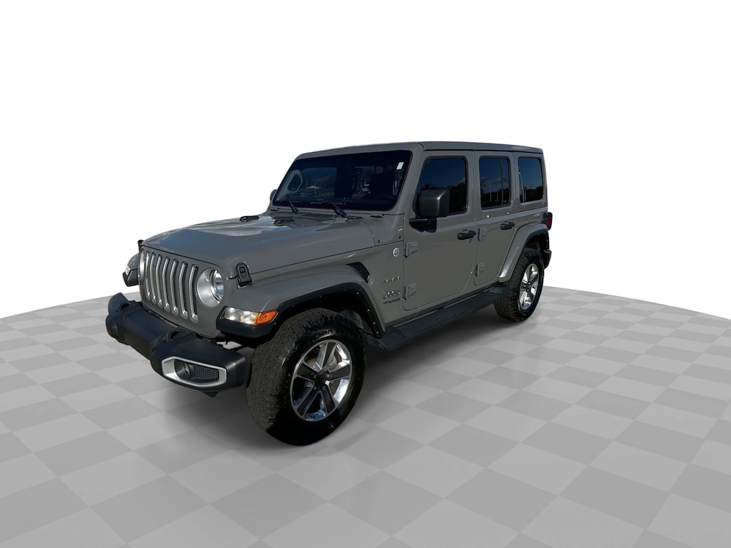 Used 2022 Jeep Wrangler Unlimited Sahara 4WD w/ Apple CarPlay SUV