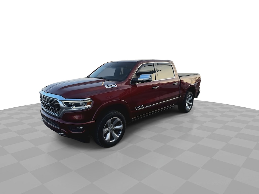Used 2021 Ram 1500 Limited 4WD Crew w/ Advanced Tech & Trailer Tow Pk Limited 4x4 Crew Cab 57 Box