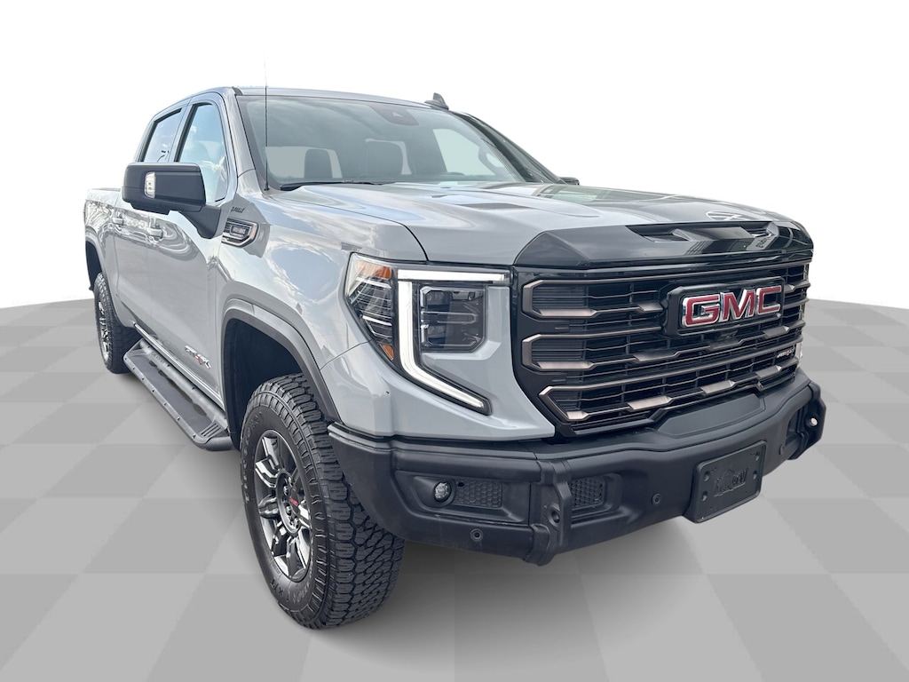 Used 2024 GMC Sierra 1500 AT4X 4WD Crew Duramax w/ Moonroof Truck Crew Cab
