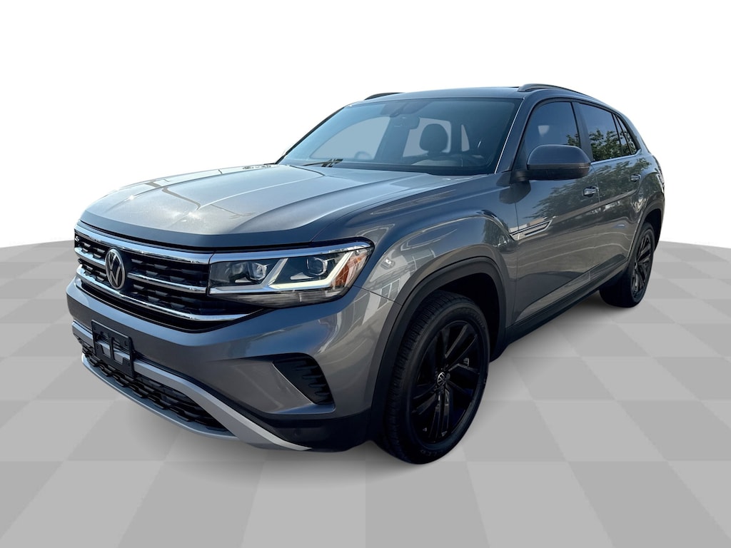 Used 2022 Volkswagen Atlas Cross Sport V6 SE 4Motion w/ Technology & Panoramic Moon SUV