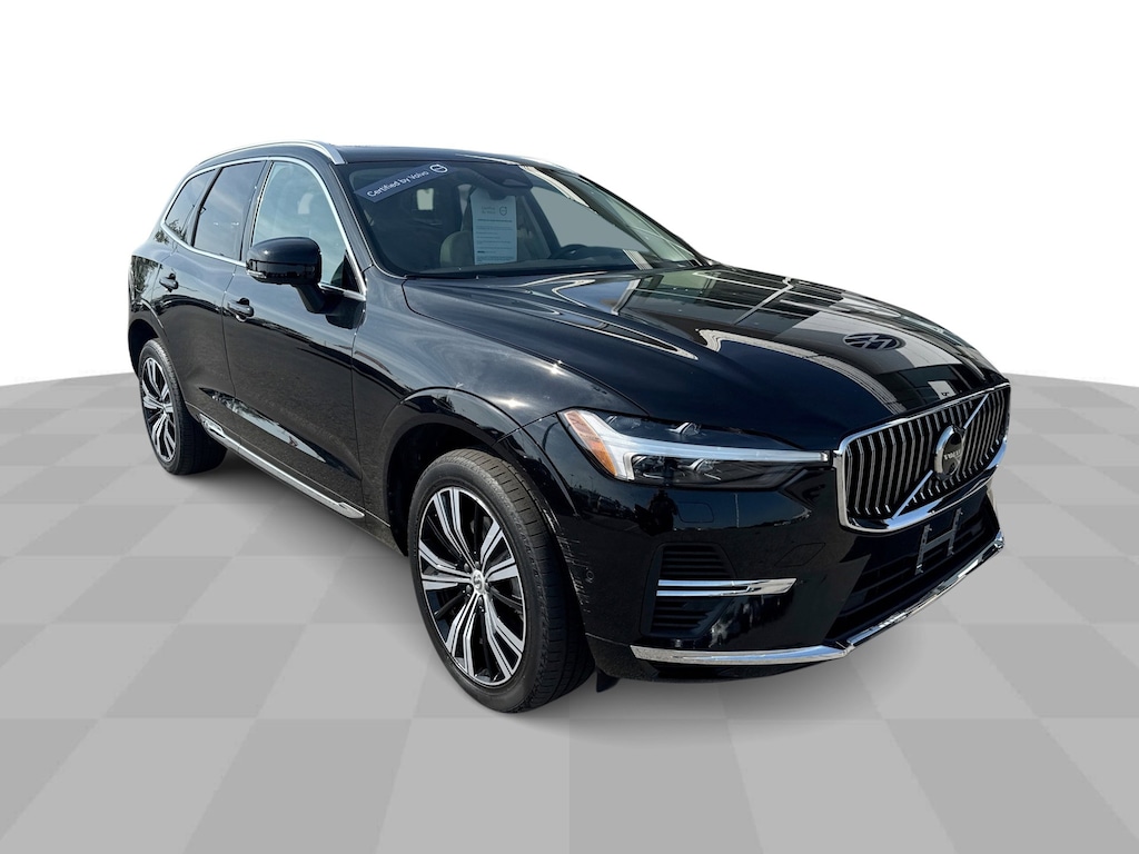 Certified 2023 Volvo XC60 Recharge Plug-In Hybrid AWD Plus Bright Theme w/ Climate Pkg & Panoramic M SUV