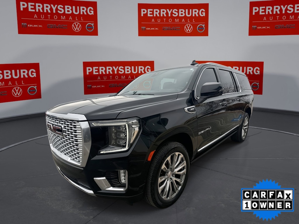 Used 2021 GMC Yukon XL Denali 4WD w/ Premium Pkg & Rear Entertainment SUV