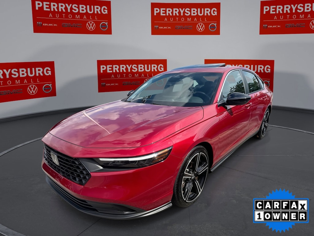 Used 2025 Honda Accord Hybrid Sport w/ Heated Seats & Moon Sedan