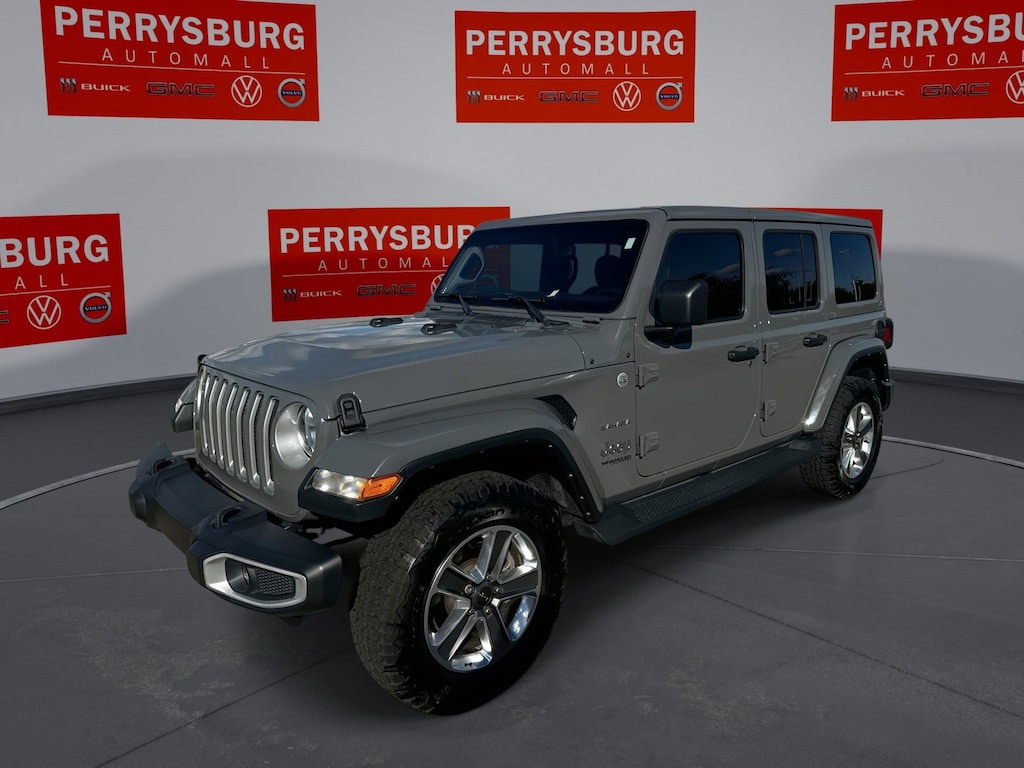 Used 2022 Jeep Wrangler Unlimited Sahara 4WD w/ Apple CarPlay SUV