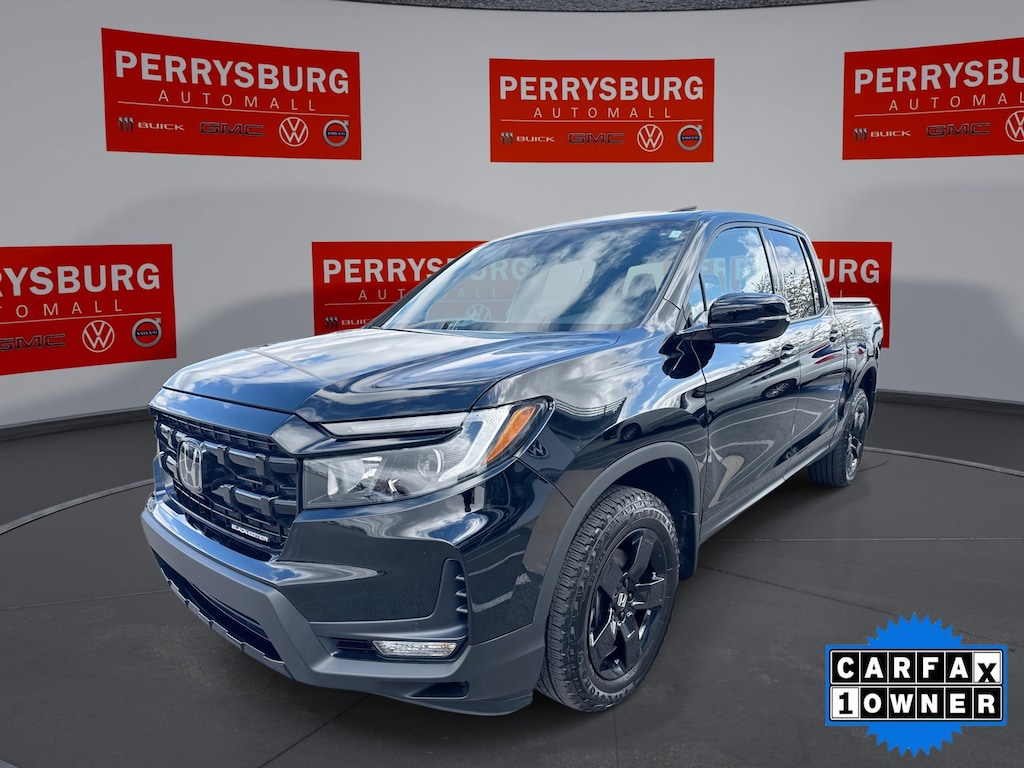 Used 2024 Honda Ridgeline AWD Black Edition w/ Moonroof Truck Crew Cab