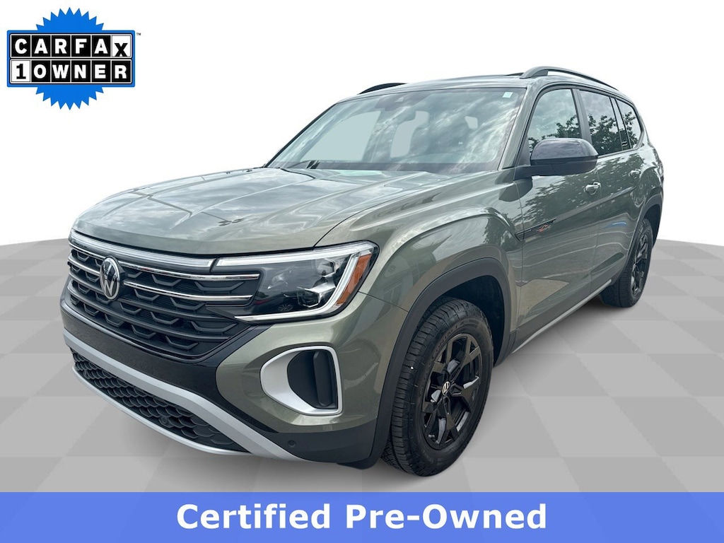 Used 2025 Volkswagen Atlas 4Motion Peak Edition w/ Captains Chairs & Panorami SUV