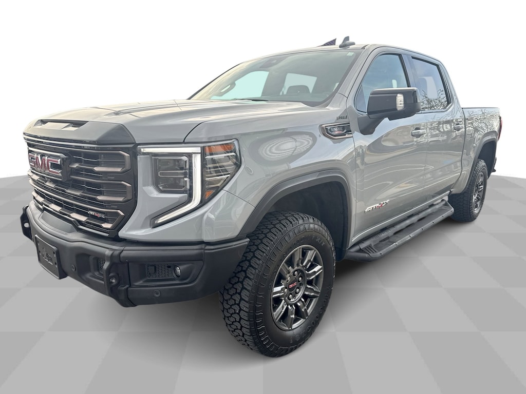 Used 2024 GMC Sierra 1500 AT4X 4WD Crew Duramax w/ Moonroof Truck Crew Cab