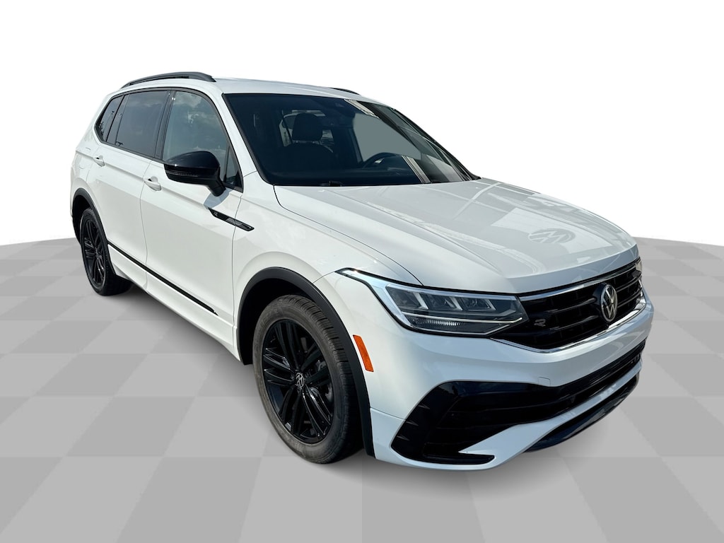 Used 2022 Volkswagen Tiguan 2.0T SE R-Line Black w/ 3rd Row Seating & IQ Drive SUV