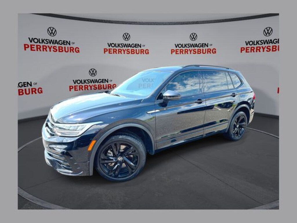 Certified 2023 Volkswagen Tiguan 2.0T SE R-Line Black w/ IQ Drive & Pano Moon SUV