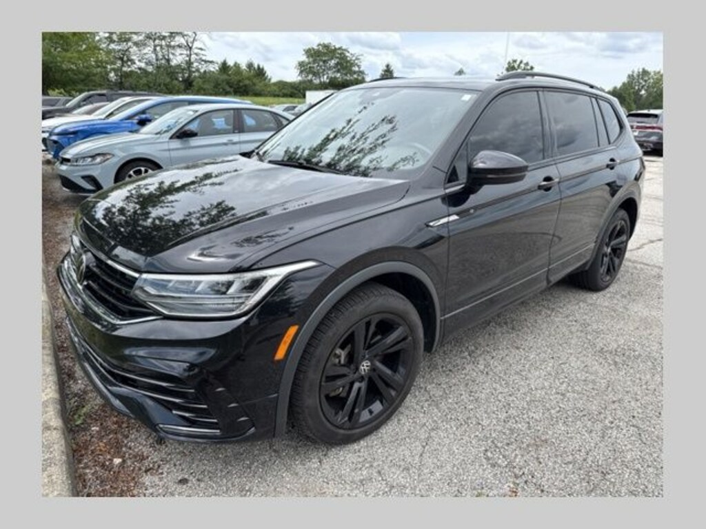 Used 2023 Volkswagen Tiguan 2.0T SE R-Line Black w/ IQ Drive & Pano Moon SUV