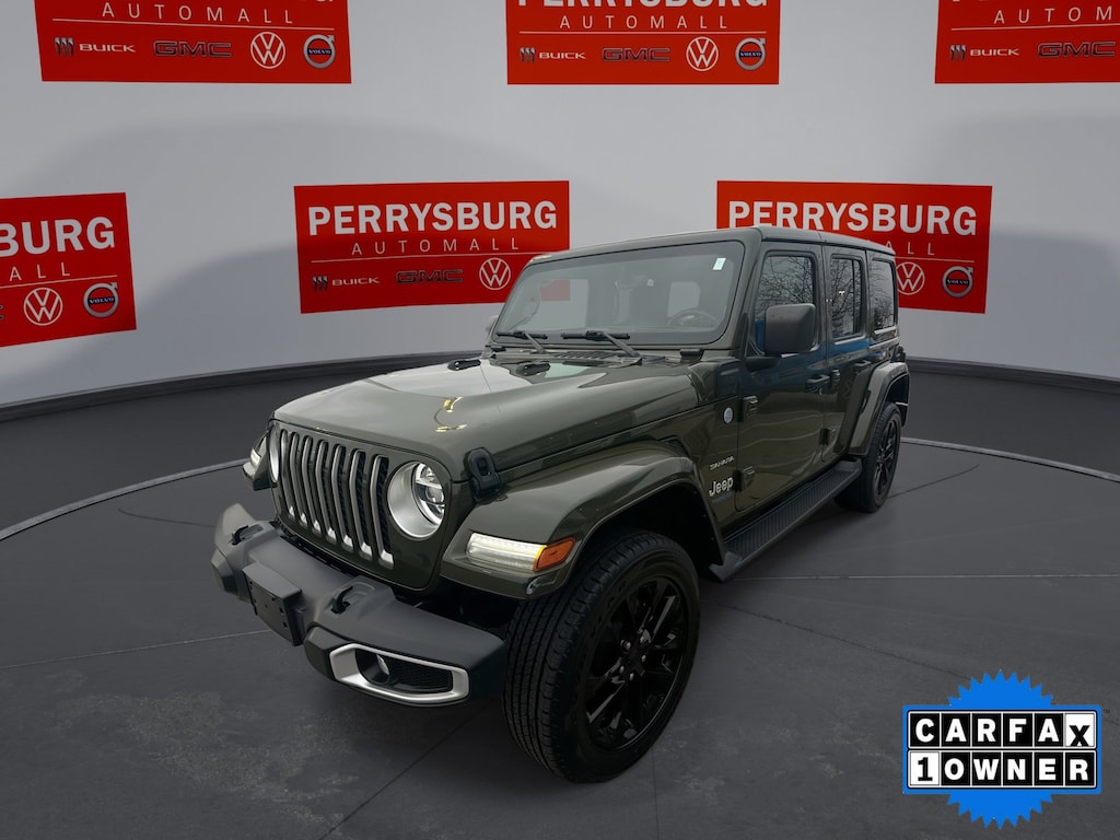 Used 2021 Jeep Wrangler 4xe Unlimited Sahara 4XE w/ Cold Weather Pkg SUV