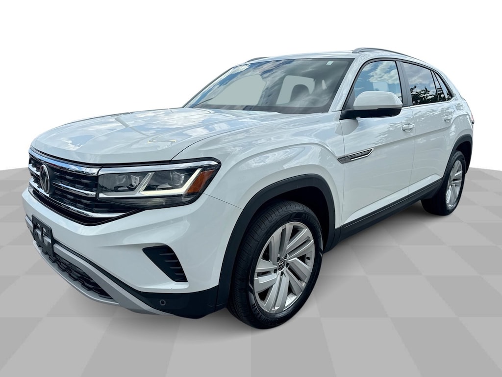 Used 2022 Volkswagen Atlas Cross Sport V6 SE 4Motion w/ Technology & Panoramic Moon SUV