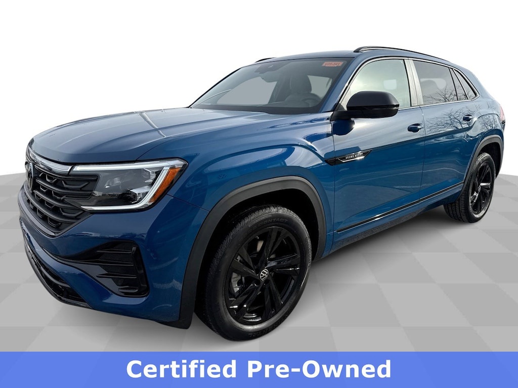 Used 2025 Volkswagen Atlas Cross Sport SEL R-Line Black 4Motion w/ IQ Drive & Panoramic M SUV
