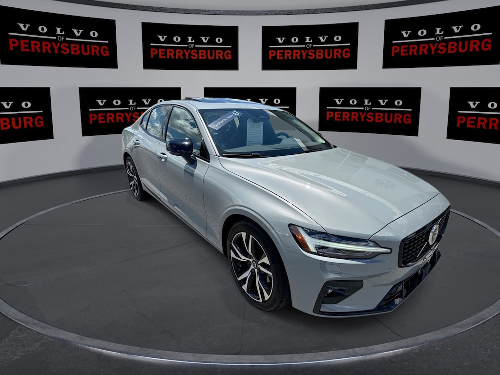 Certified 2025 Volvo S60 B5 AWD Core Dark Theme w/ Climate Pkg & Panoramic Sedan