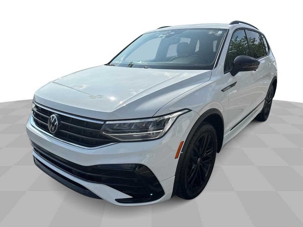 Used 2022 Volkswagen Tiguan 2.0T SE R-Line Black w/ 3rd Row Seating & IQ Drive SUV