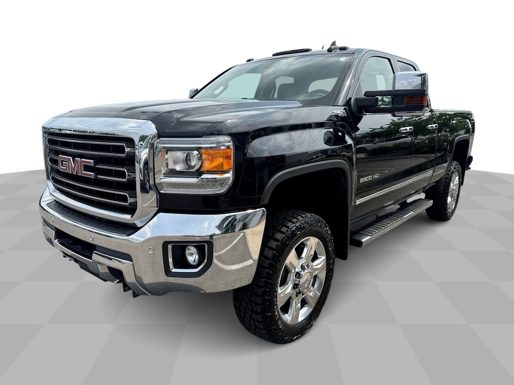 Used 2017 GMC Sierra 2500HD SLT 4WD Ext Cab w/ Off-Road Suspension Pkg Truck Double Cab