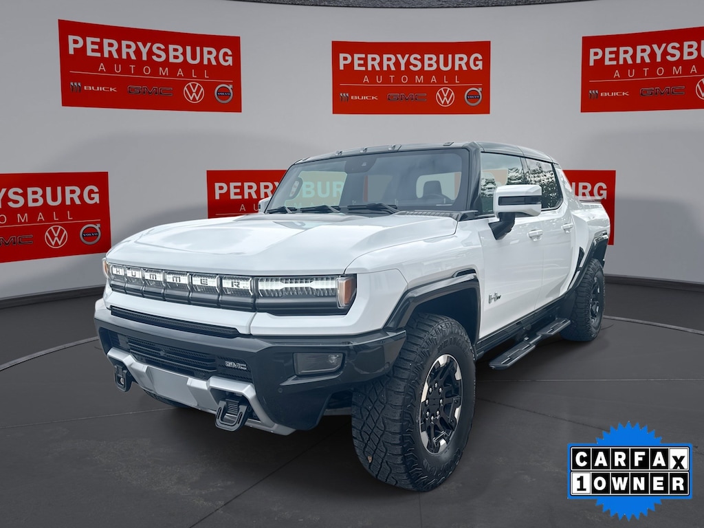 Used 2023 GMC HUMMER EV Pickup e4WD Crew Edition 1 w/ Transparent Infinity Roof Truck Crew Cab