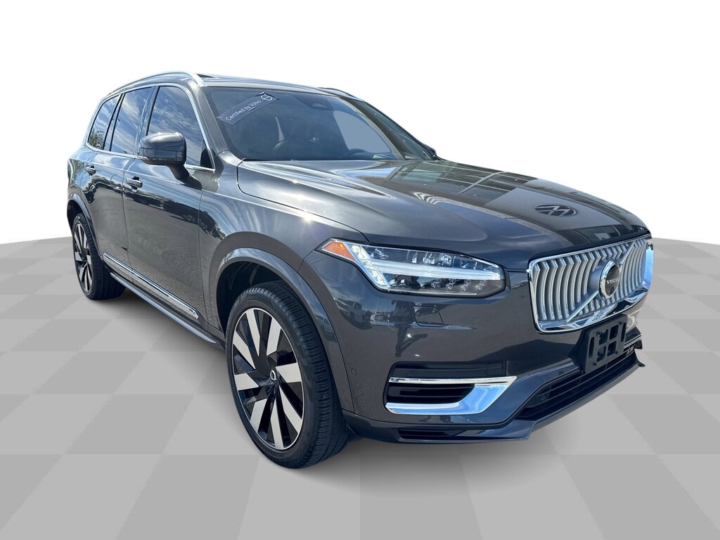 Certified 2023 Volvo XC90 Recharge Plug-In Hybrid AWD Ultimate Bright Theme w/ Panoramic Moon SUV