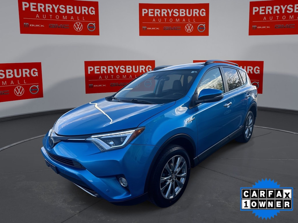 Used 2017 Toyota RAV4 Hybrid Limited AWD w/ Moonroof SUV