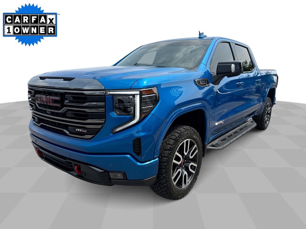 Used 2023 GMC Sierra 1500 AT4 Premium 4WD Crew Duramax w/ Technology Pkg Truck Crew Cab