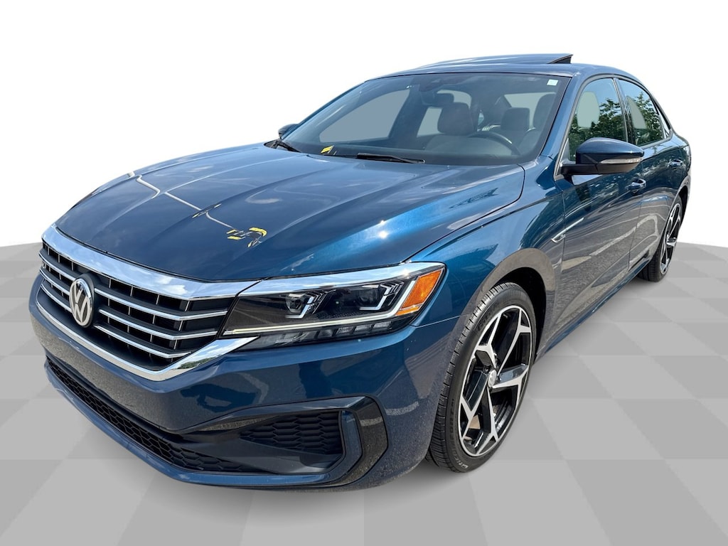 Used 2021 Volkswagen Passat 2.0T R-Line w/ Premium Sound & Moon Sedan