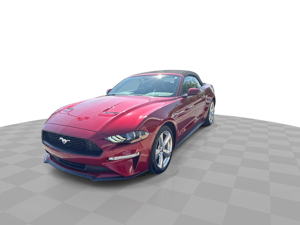 Used 2019 Ford Mustang EcoBoost Premium Convertible w/ Safe & Smart Pkg Convertible