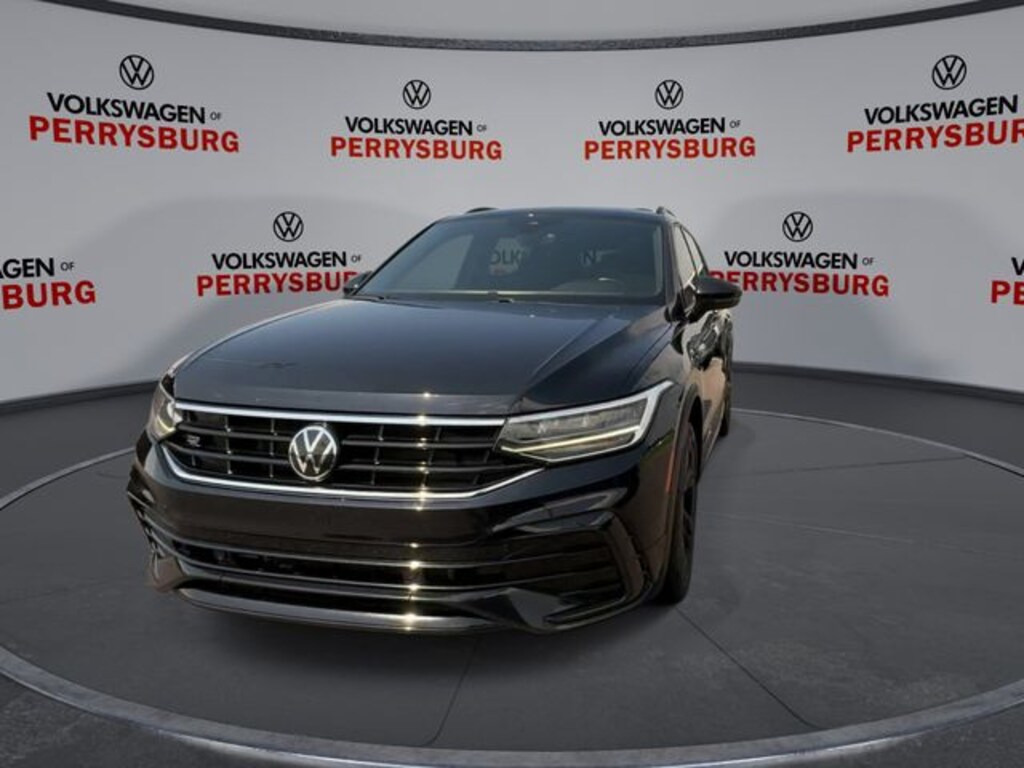 Certified 2023 Volkswagen Tiguan 2.0T SE R-Line Black w/ IQ Drive & Pano Moon SUV