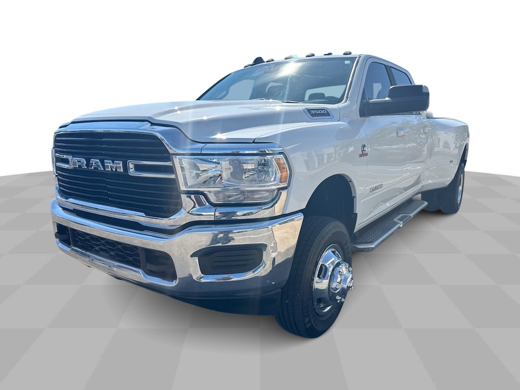 Used 2021 Ram 3500 DRW Big Horn 4WD Crew Long Box Cummins w/ 5th Whee Truck Crew Cab