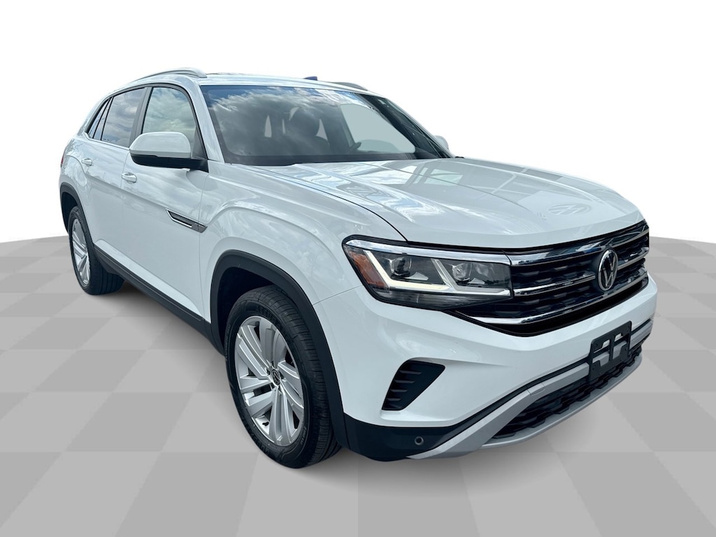 Used 2022 Volkswagen Atlas Cross Sport V6 SE 4Motion w/ Technology & Panoramic Moon SUV