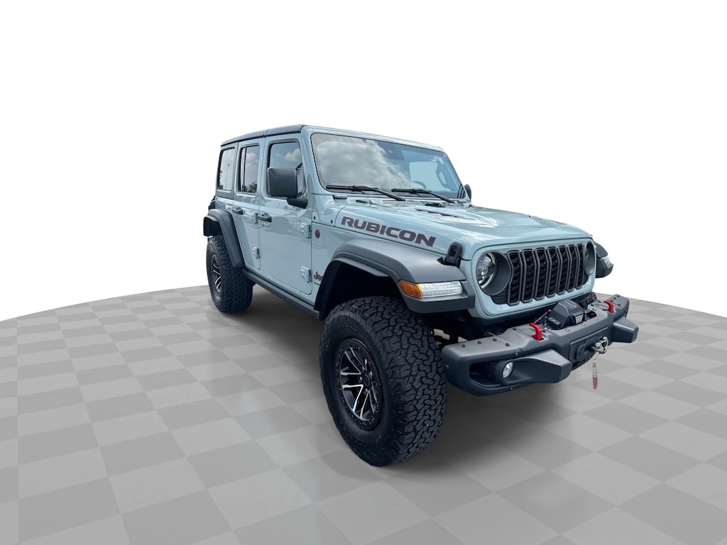 Used 2024 Jeep Wrangler Rubicon 4WD w/ Steel Bumpers & XTREME 35-In Tire P SUV