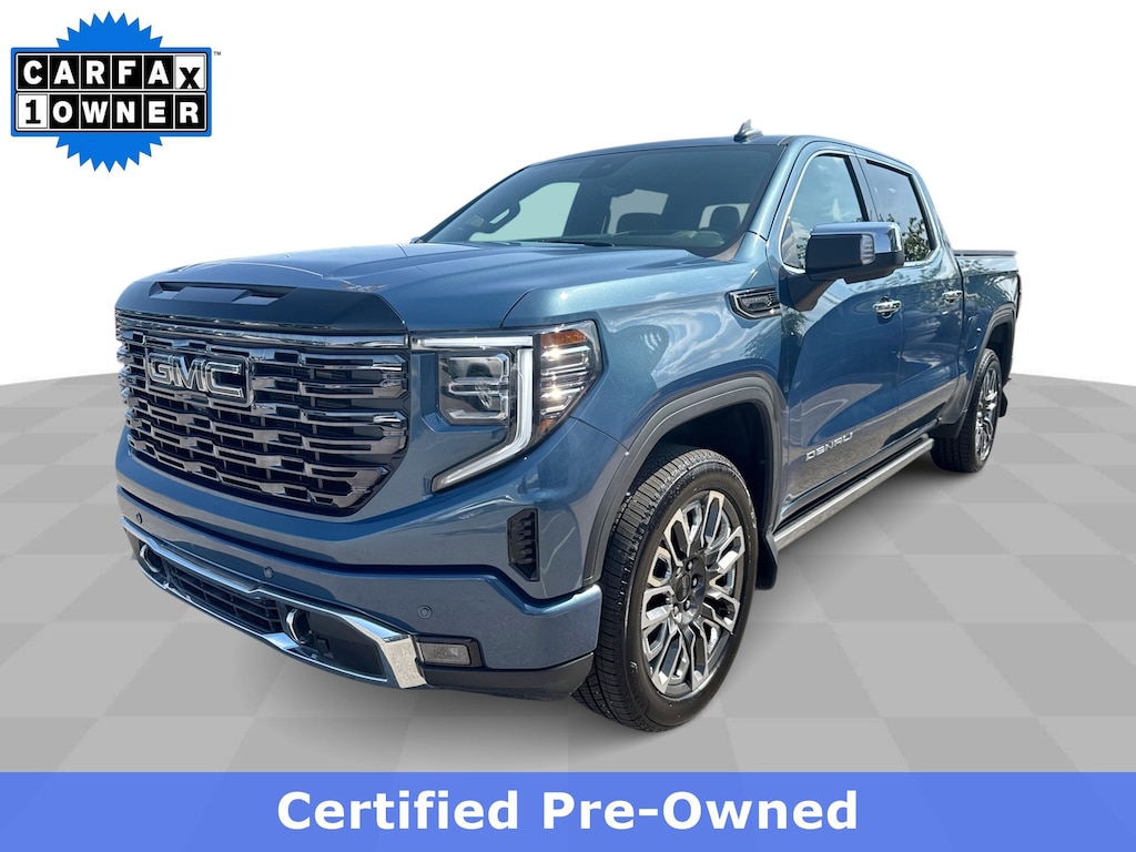 Used 2025 GMC Sierra 1500 Denali Ultimate 4WD Crew Duramax w/ Super Cruise Truck Crew Cab