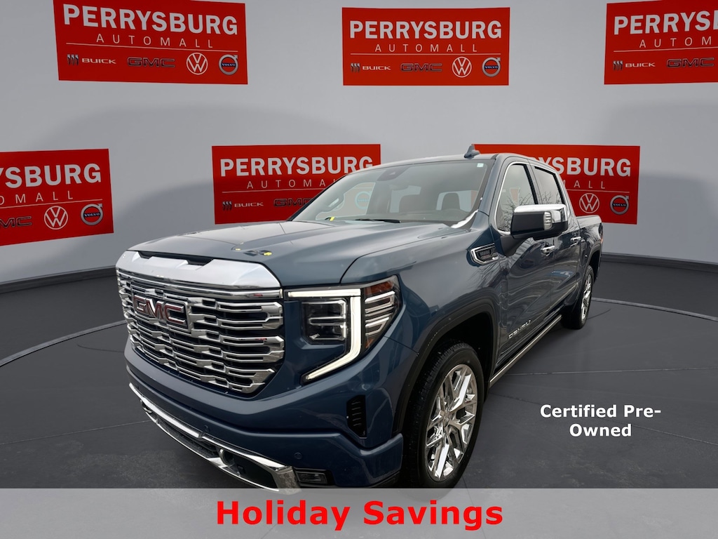 Certified 2024 GMC Sierra 1500 Denali 4WD Crew Duramax w/ 22s w/ Technology Pkg & 4WD Crew Cab 147 Denali